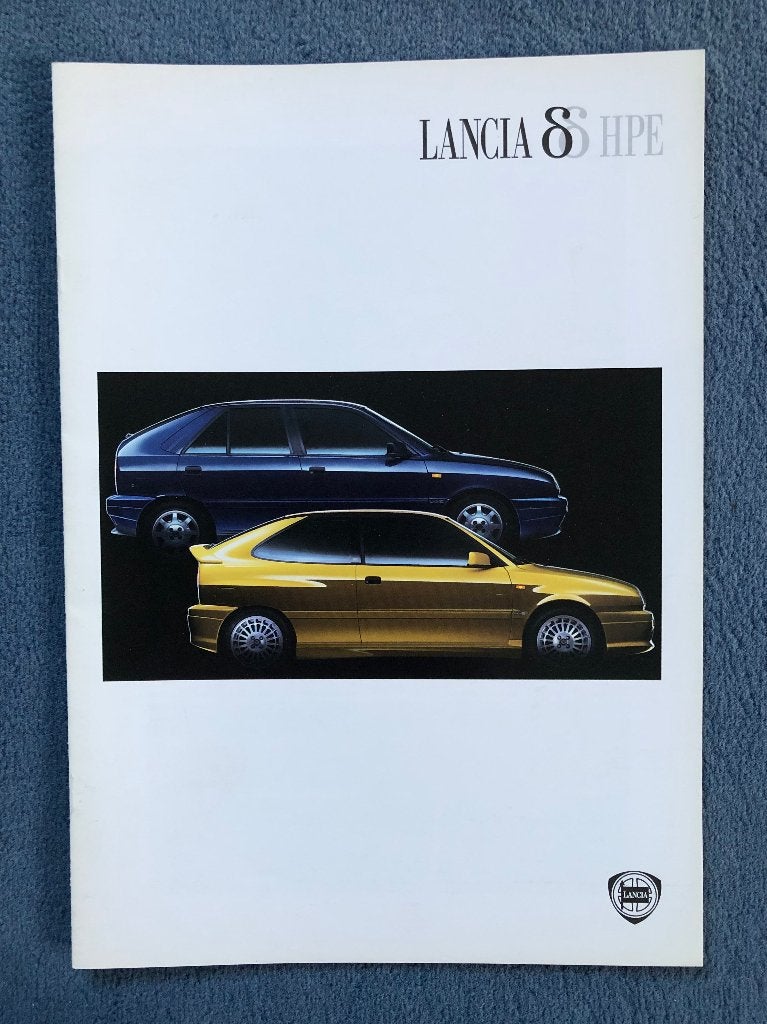 Lancia Delta HPE folder 1997, Nieuw, Ophalen of Verzenden, Overige merken, Lancia