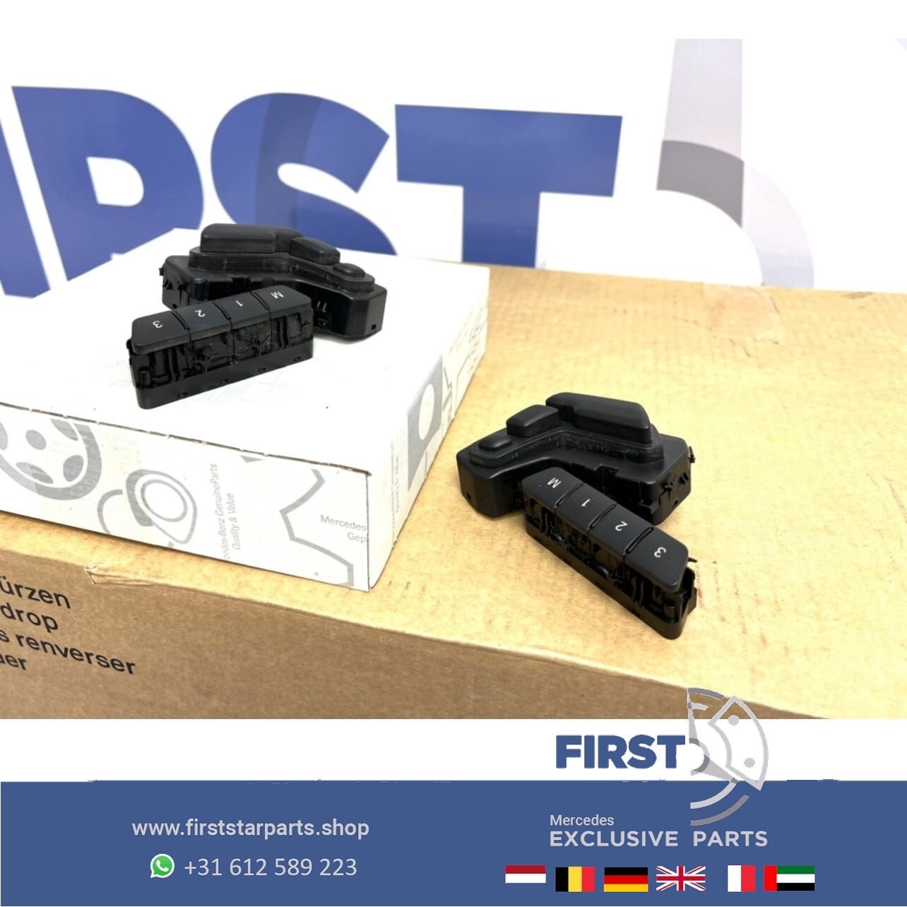STOEL BEDIENING KNOPPEN Mercedes A B C CLA Klasse 2013-2018, Gebruikt, -, Ophalen of Verzenden, -