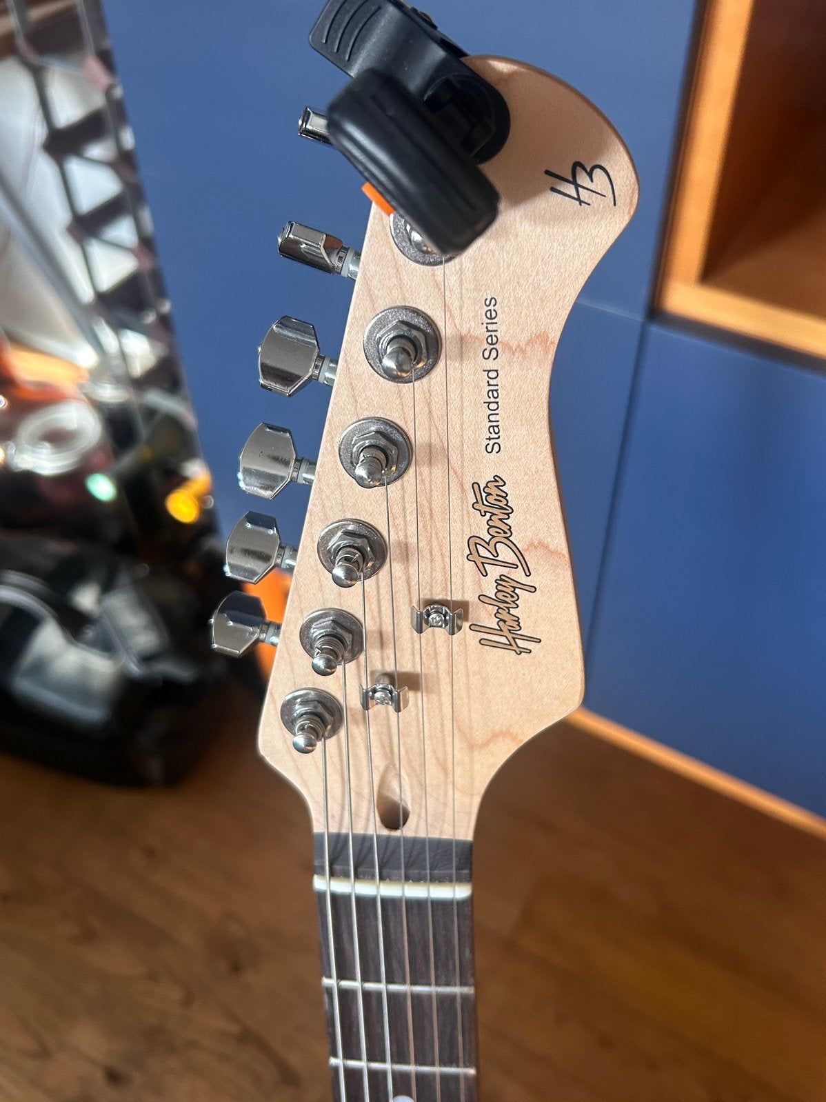 Harley Benton elektrische gitaar met Spark versterker, Nieuw, Met versterker, Solid body, Ophalen
