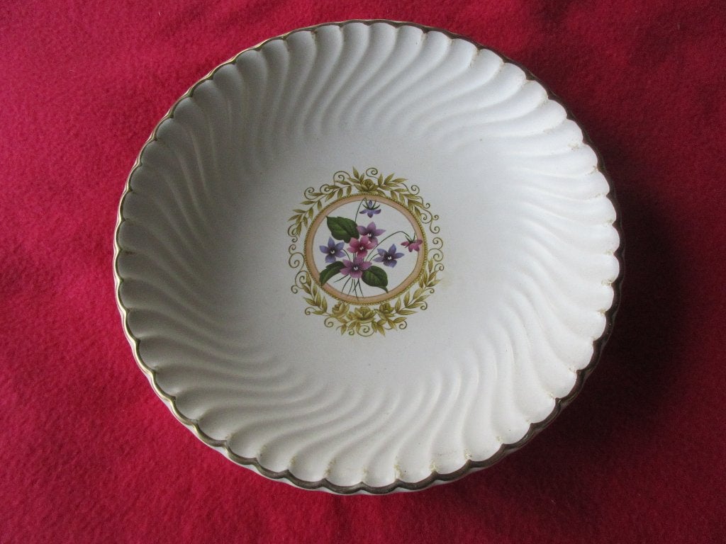 Schaal Flora keramiek Gouda Holland - monaco, Antiek en Kunst, Ophalen of Verzenden