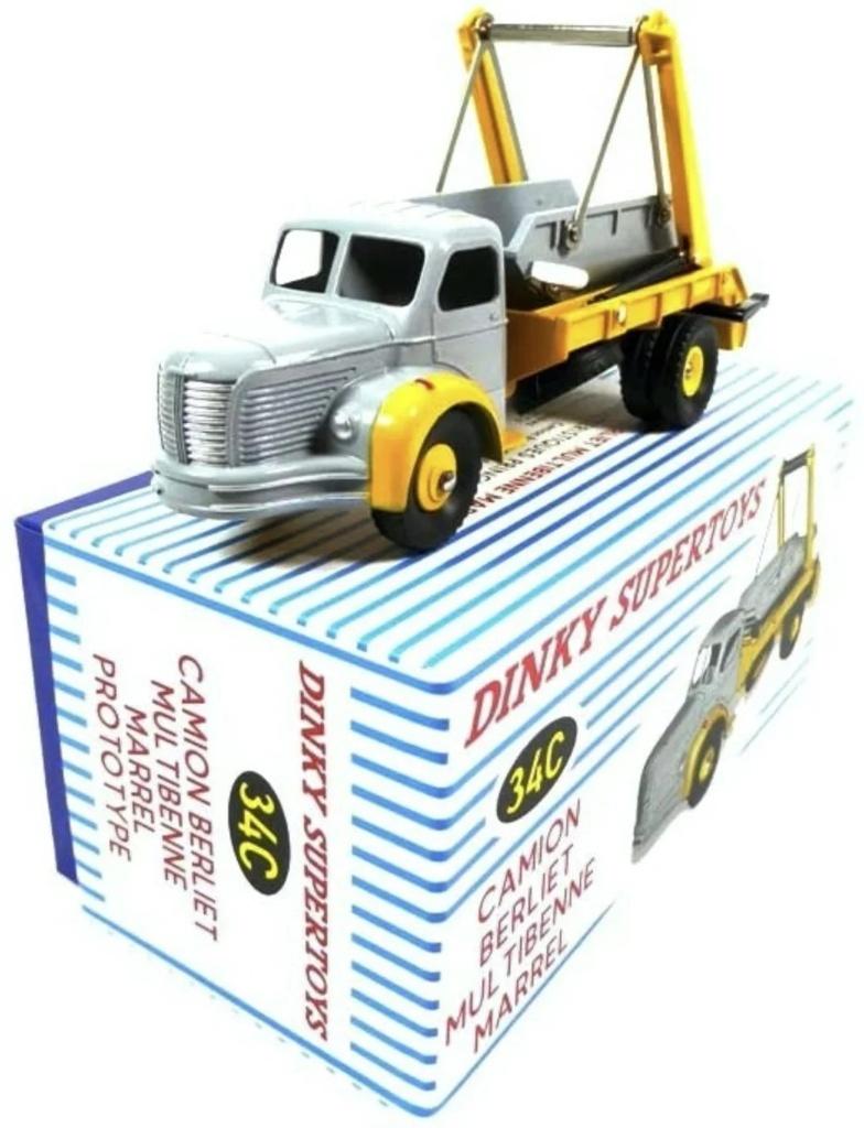 Berliet MULTIBENNE MARREL 34C 1961, Ophalen of Verzenden, Nieuw, Bus of Vrachtwagen, Dinky Toys