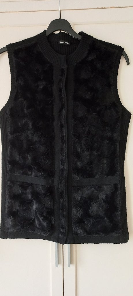 Gerry Weber vest zwart maat 42, Zwart, Maat 42/44 (L), Ophalen of Verzenden, Zo goed als nieuw