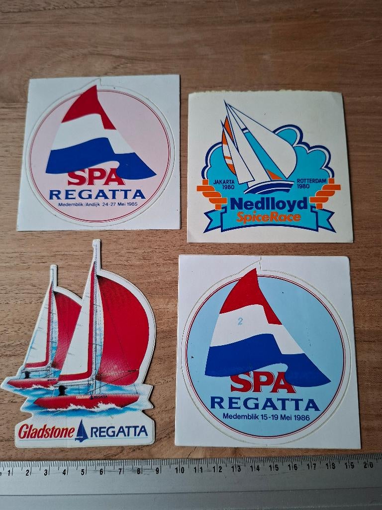 Stickers regatta zeilen, Verzamelen, Ophalen of Verzenden, Zo goed als nieuw, Sport