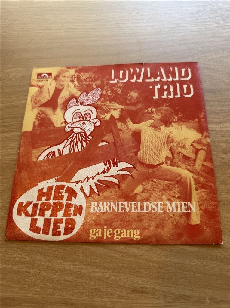 Lowland Trio - het kippen lied, Ophalen of Verzenden, Zo goed als nieuw, Nederlandstalig
