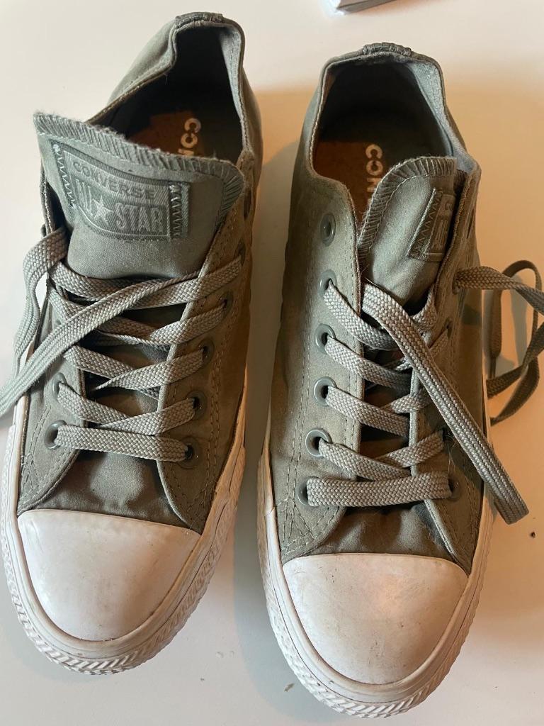 Converse All Star Olijfgroen laag, Ophalen, Converse All Stars, Groen, Sneakers of Gympen
