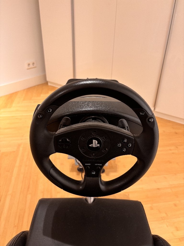 Playseat Evolution + Thrustmaster T80 stuur & pedalen PS4/5, Ophalen, Zo goed als nieuw, Playseat of Racestoel, PlayStation 3
