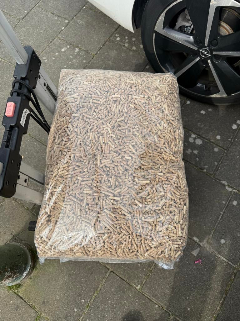 Premium Quality Houtpellets - zak 15 KG, Minder dan 3 m³, Ophalen of Verzenden