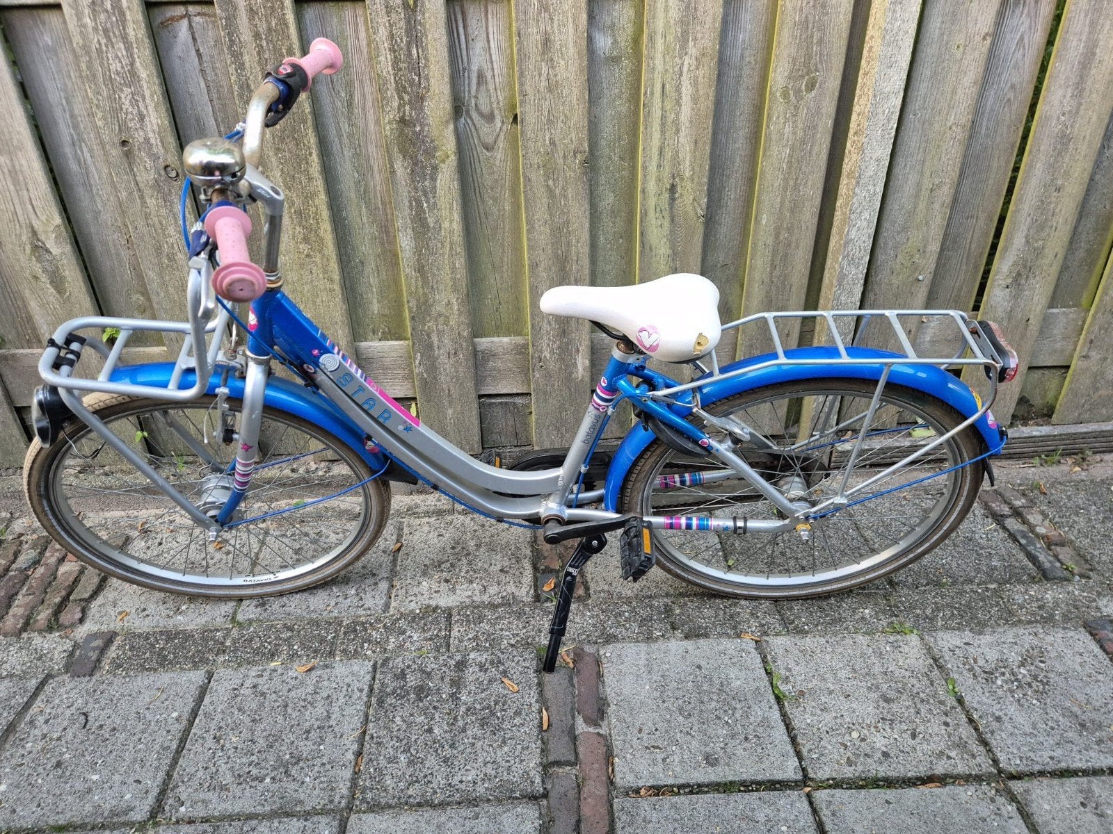 meisjesfiets 24 inch batavus star, Ophalen, Gebruikt, 24 inch
