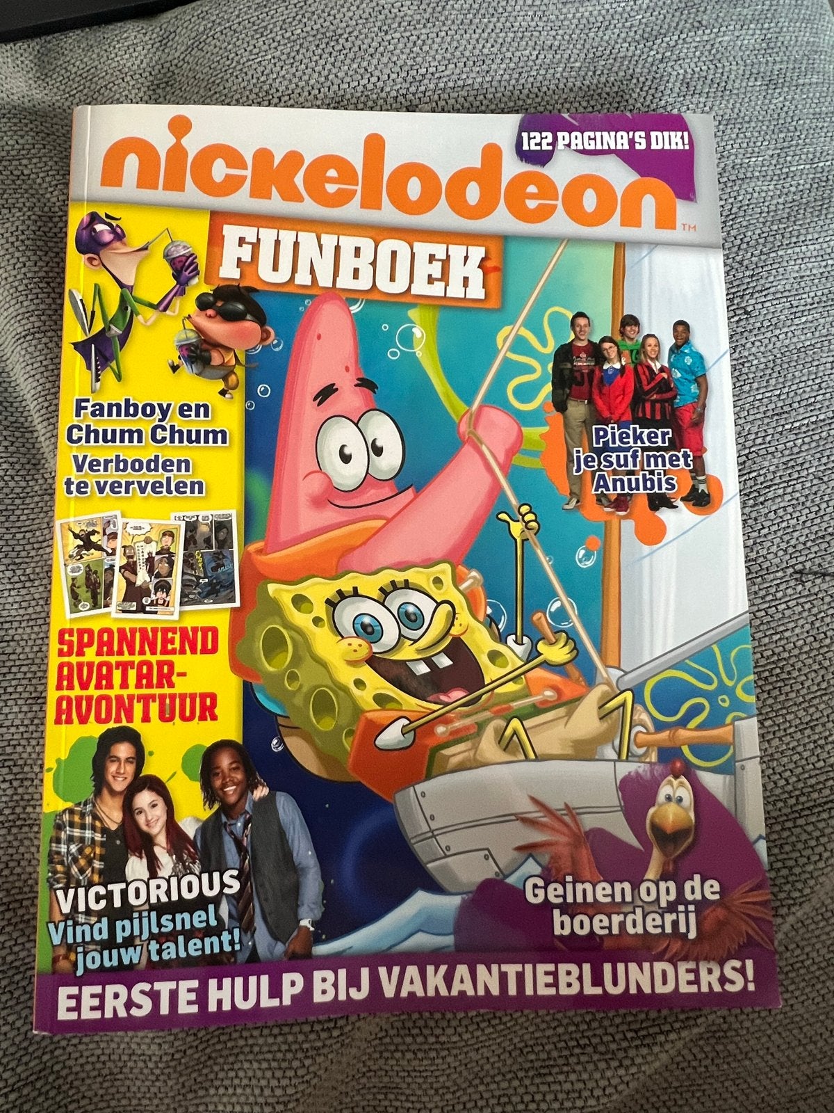 Nickelodeon Funboek - Spannend Avatar-avontuur, Ophalen of Verzenden, Zo goed als nieuw, Overige typen