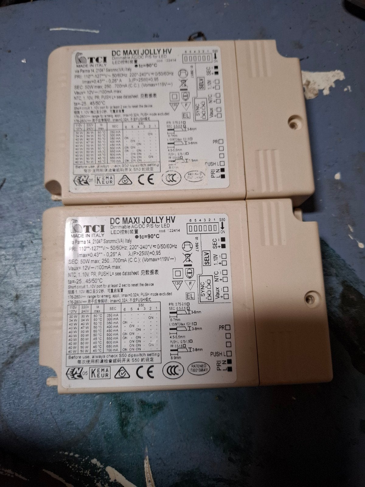 2st TCI DC MAXI JOLLY HV LED Driver - Dimbare AC/DC P/S, Ophalen of Verzenden, Zo goed als nieuw, Overige merken, Omvormer
