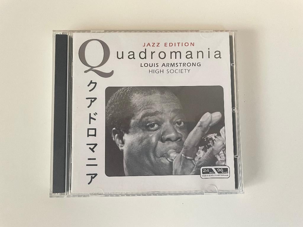 D073 CD Jazz Edition Quadromania Louis Armstrong High Societ, Ophalen of Verzenden, Gebruikt, Jazz