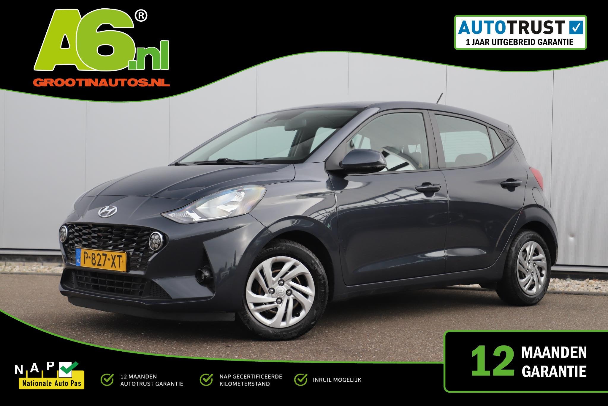 Hyundai i10 1.0 Comfort Draadloos Carplay Android Navigatie