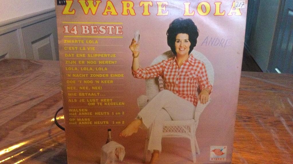 14 beste van Zwarte lola Telstar lp, Ophalen of Verzenden, Gebruikt