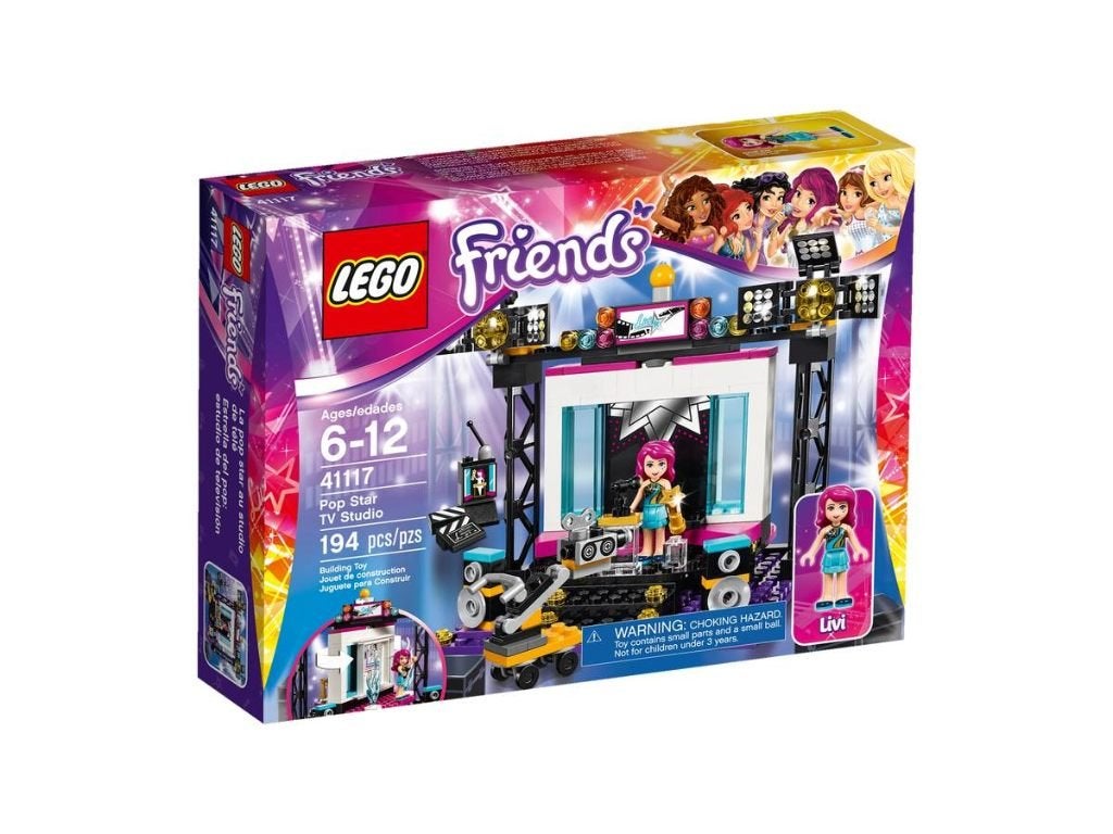 LEGO Friends Popster tv-studio 41117, Lego, Friends, Ophalen of Verzenden, Zo goed als nieuw