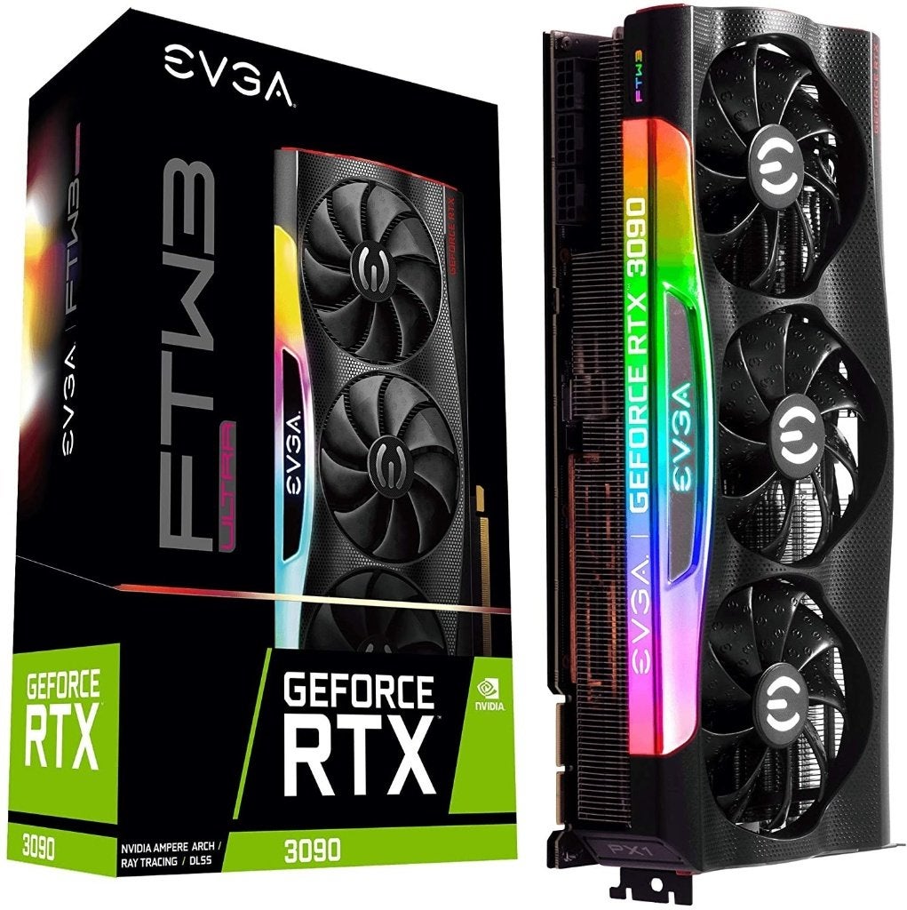 EVGA GeForce RTX 3090 FTW3 Ultra Gaming, Ophalen, Gebruikt, GDDR6, PCI-Express 4