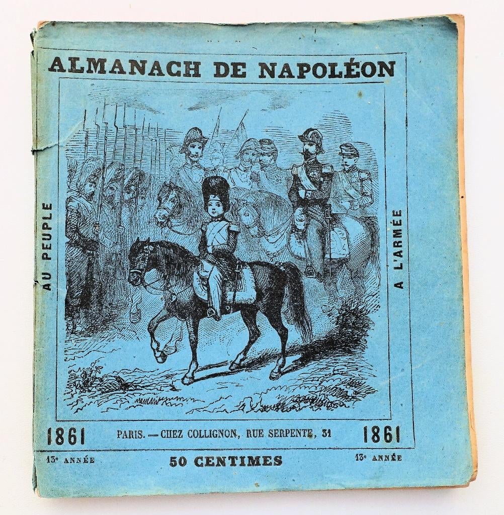 Almanach de Napoléon 1861 Almanak Napoleon Bonaparte, Ophalen of Verzenden