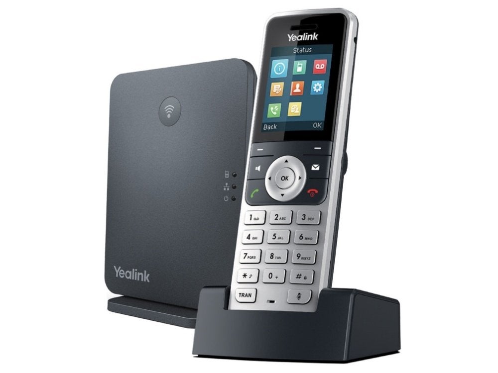 ☎️ Yealink SIP-W53P SIP W53P W53H W53 Dect W60B W60 Base ☎️, Ophalen of Verzenden, Zo goed als nieuw, 1 handset