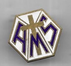 EMAILE A.M.S. RELIGIE BROCHE SPELD, Verzamelen, Speldjes, Pins en Buttons, Ophalen of Verzenden, Gebruikt, Overige onderwerpen