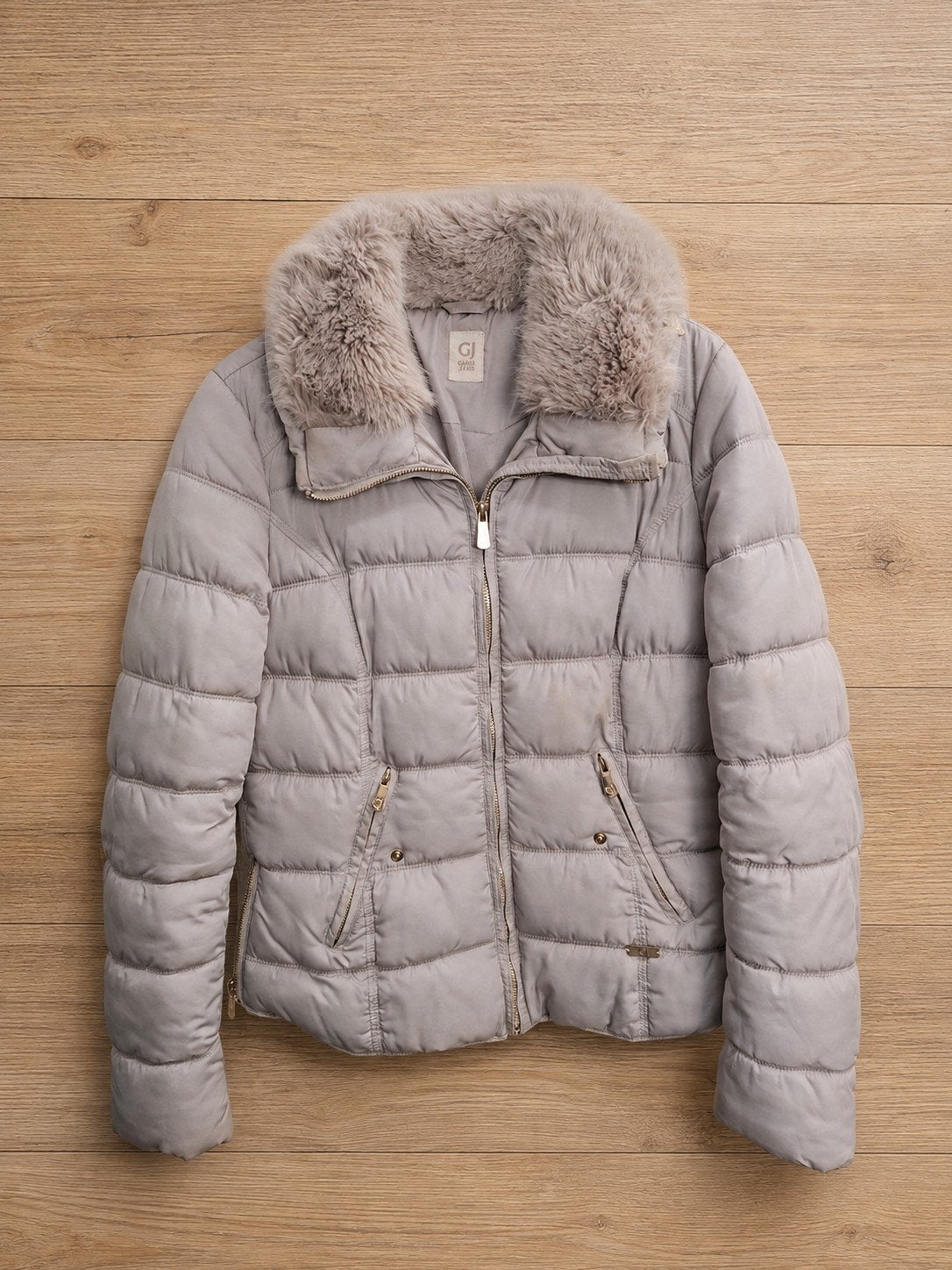 Giacca Gaudi, Kleding | Dames, Beige, Maat 46/48 (XL) of groter, Ophalen of Verzenden, Zo goed als nieuw