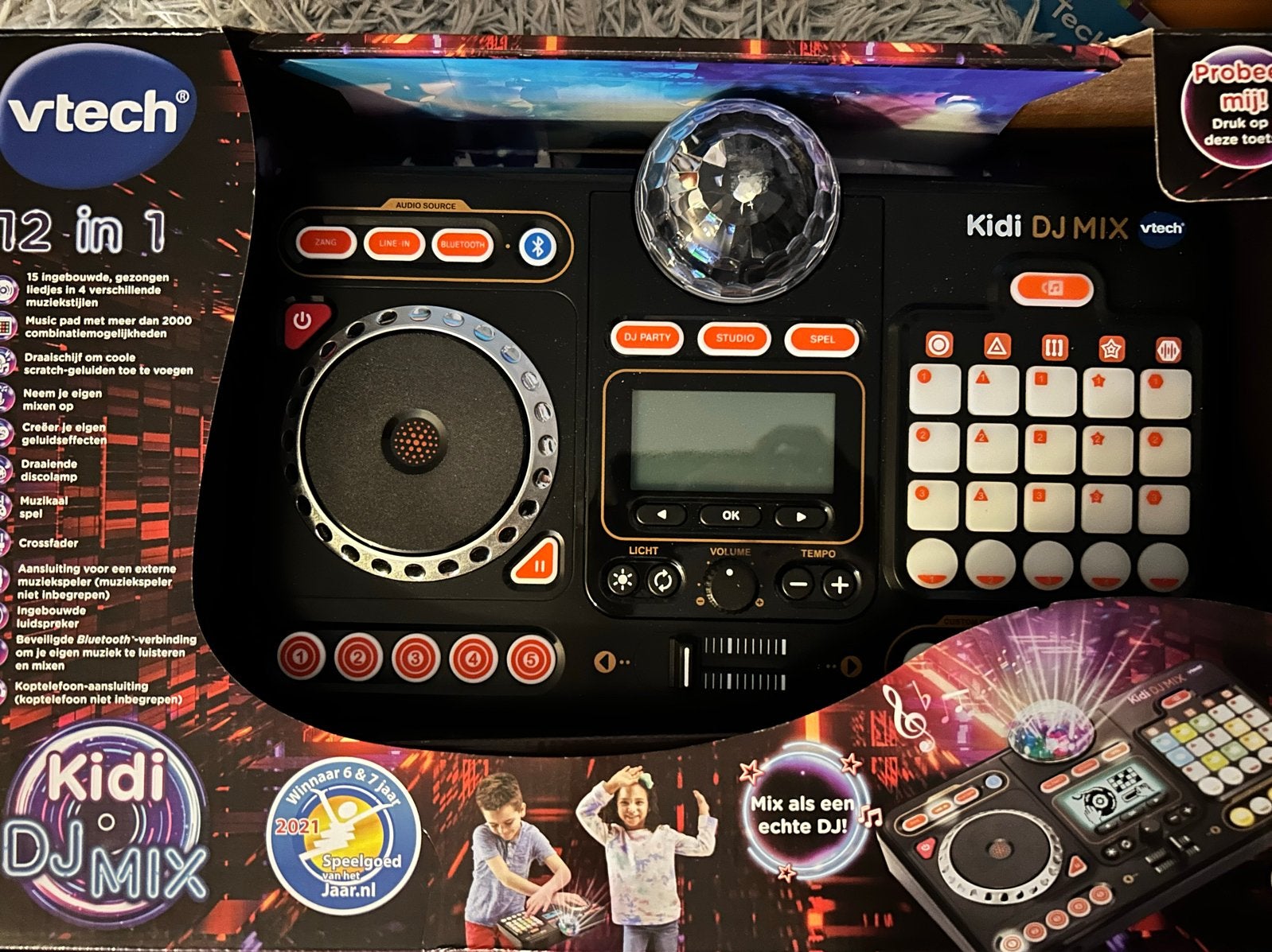VTech Kidi DJ Mix - Word een echte DJ!, Ophalen of Verzenden, Nieuw, Jongen of Meisje
