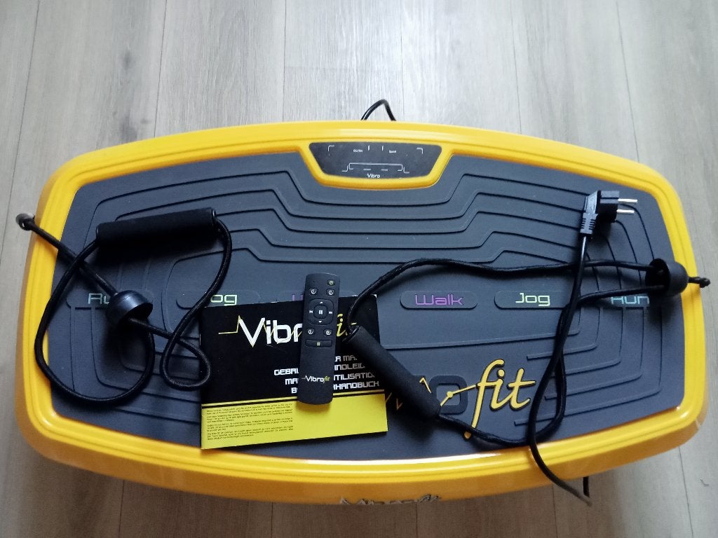 Vibrofit trilplaat, Sport en Fitness, Ophalen, Gebruikt, Trilplaat, Benen