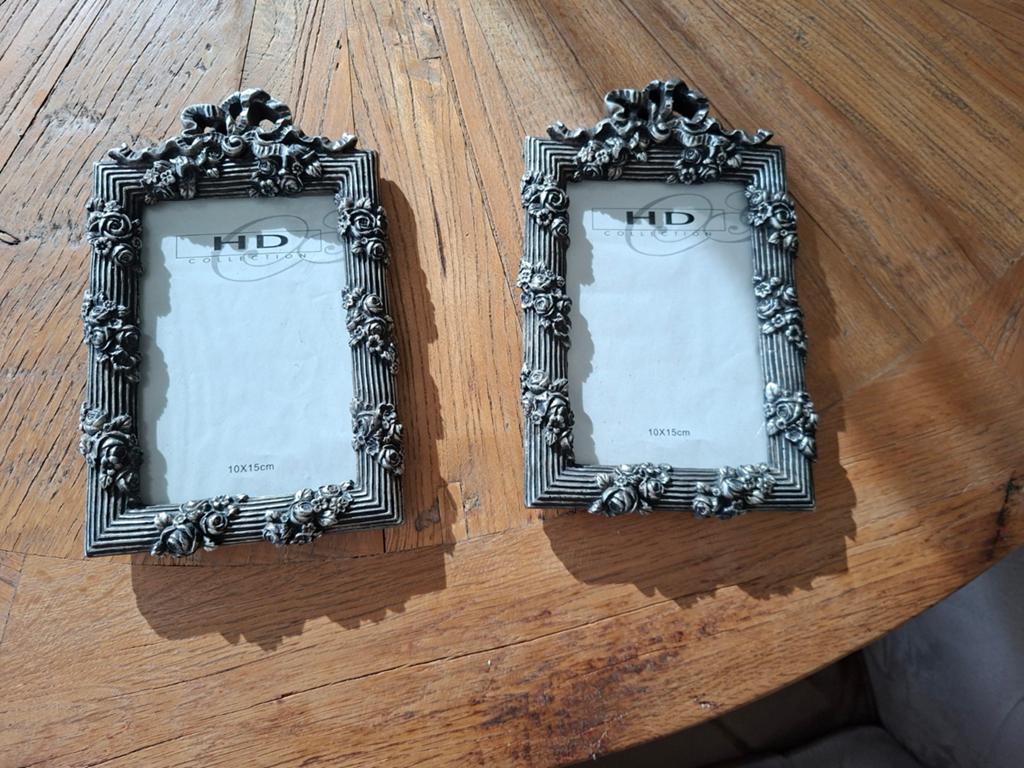 Barok fotolijsten 2 stuks, Ophalen of Verzenden, Zo goed als nieuw