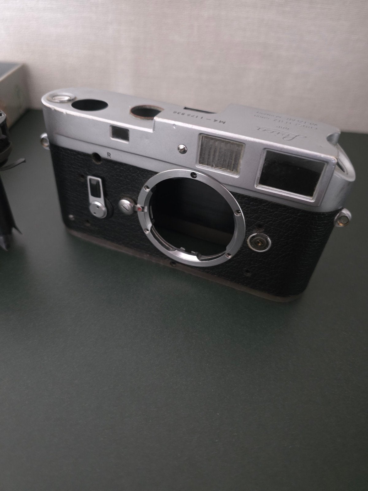 Leica M4 Chrome (1967 - Eerste Productiebatch!) — Restaurati, Audio, Tv en Foto, Fotocamera's Analoog, Ophalen of Verzenden, Gebruikt