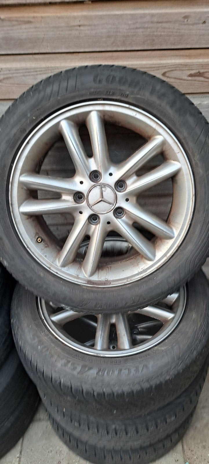 Mercedes Velgen 16 inch 5x112, Naaf 66.6, ET 37, 7.5J, Auto diversen, Ophalen