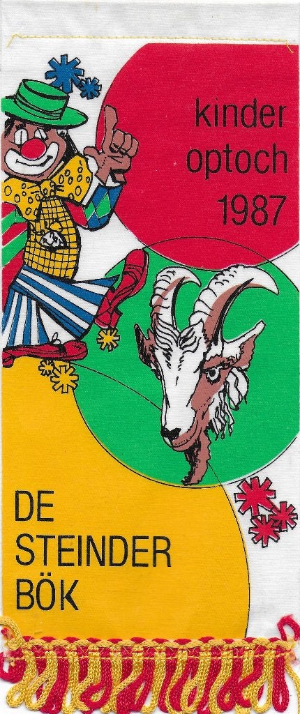 Vaantje Kinderoptoch 1987 De Steinder Bök, Ophalen of Verzenden, Gebruikt