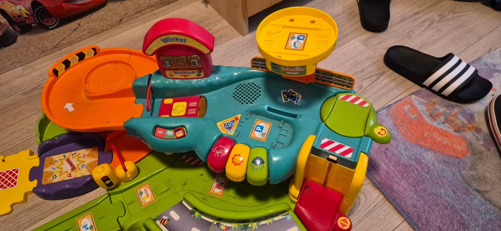VTech Toet Toet Auto's Garage en Baanset, Ophalen, Gebruikt