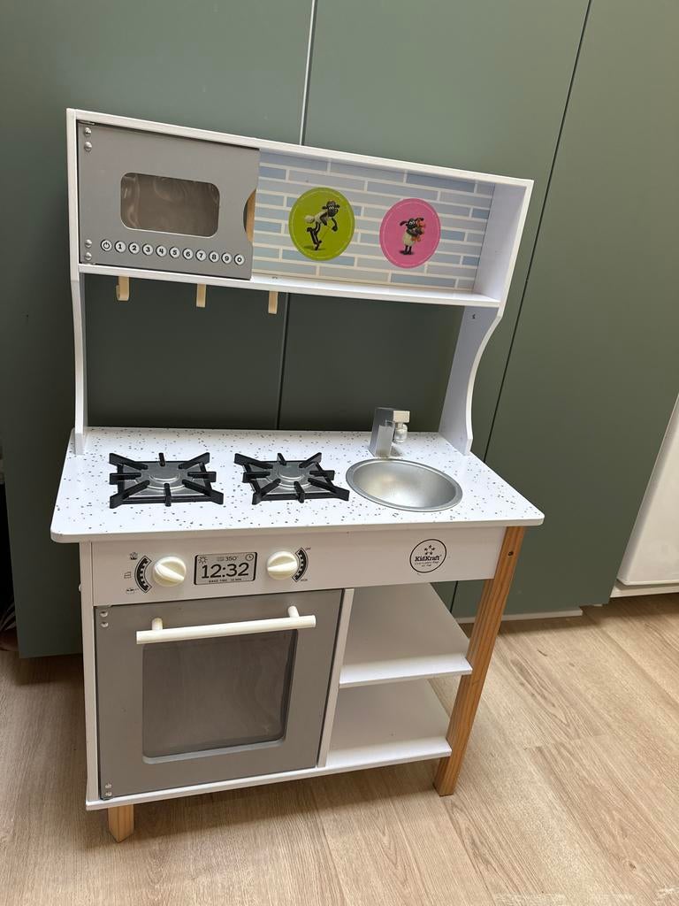 Houten speelkeuken, Kinderen en Baby's, Speelgoed | Speelkeukens, Ophalen, Gebruikt, Hout, Speelkeuken