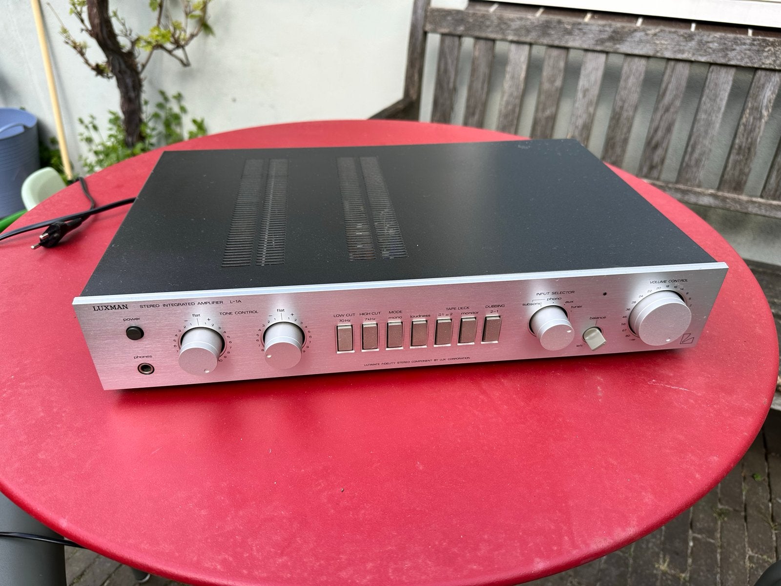 Luxman L-1A Stereo Geïntegreerde Versterker, Overige merken, Ophalen of Verzenden, Zo goed als nieuw, 60 tot 120 watt
