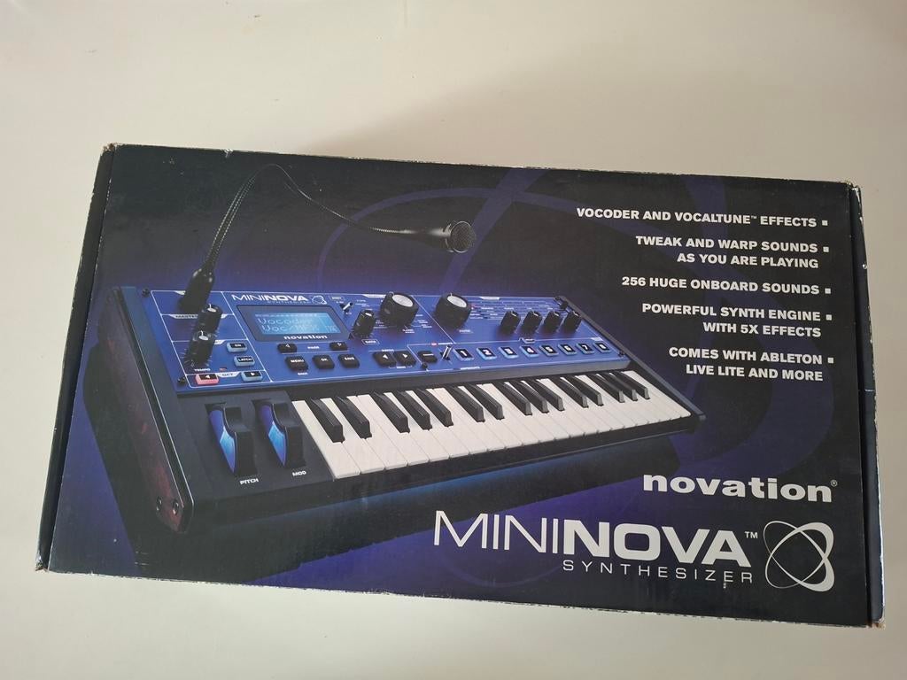 Novation MiniNova Synthesizer compleet! Zo goed als nieuw, Ophalen of Verzenden, Zo goed als nieuw, Overige aantallen, Novation