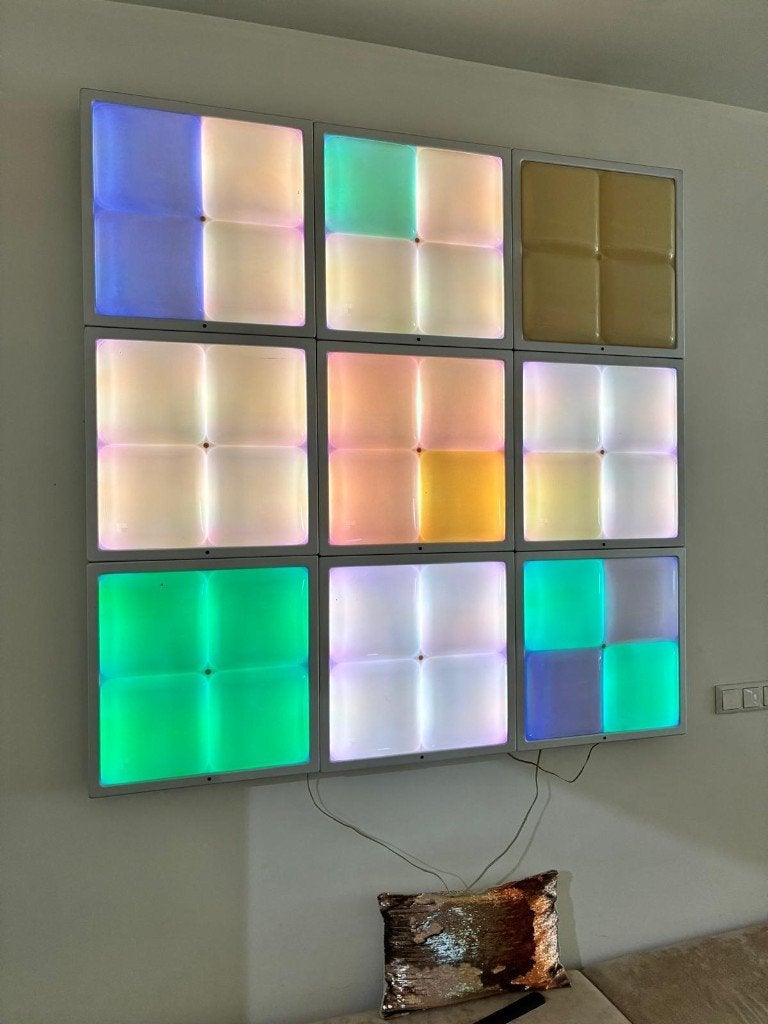 Originele Traxon MOOD LIGHT Classic 3x3 – 147x147 cm vintage, Overige merken, Kunststof, Meerkleurig, Kleur aanpasbaar
