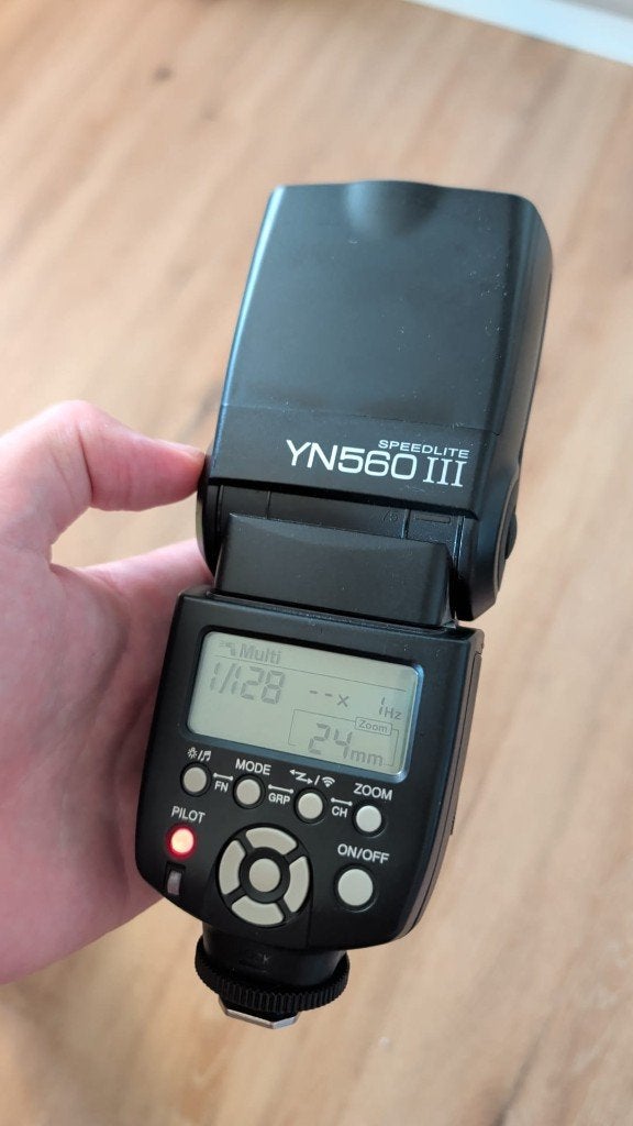 Yongnuo Speedlite YN560 III Flitser, Ophalen, Draadloos, Yongnuo, Zo goed als nieuw