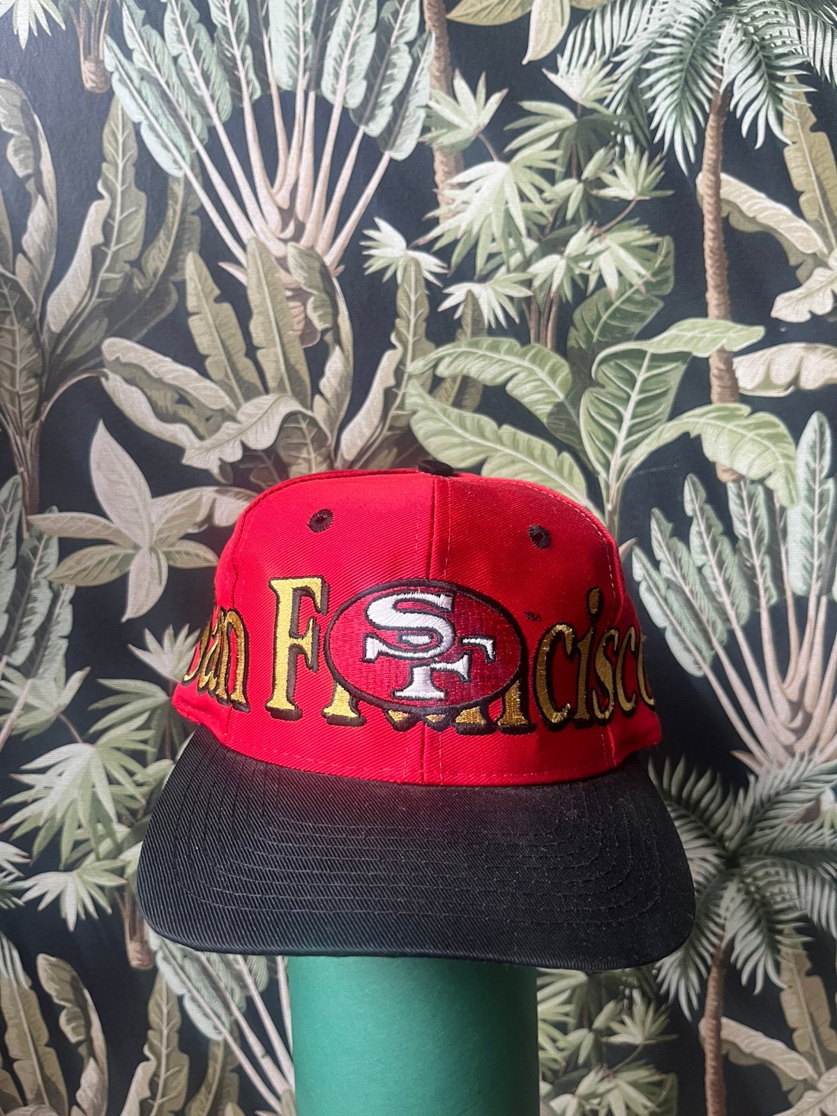 Vintage San Francisco 49ers Snapback Cap – NFL, Ophalen of Verzenden, Zo goed als nieuw, One size fits all, Pet