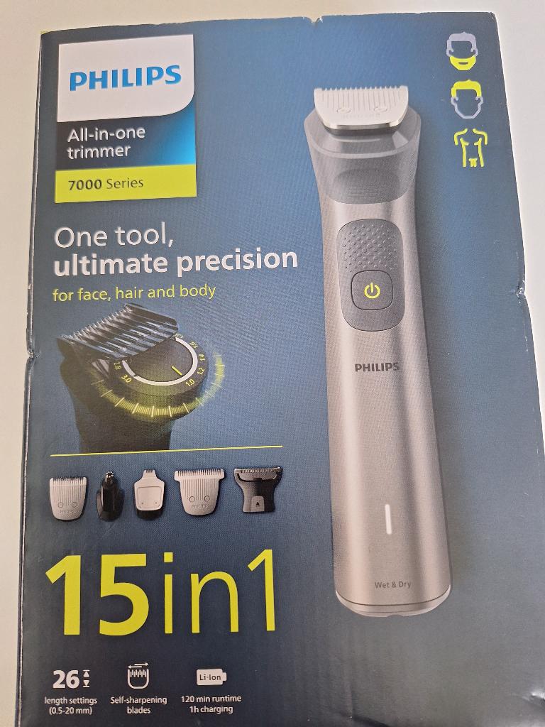 Philips Multigroom all in one trimmer, Witgoed en Apparatuur, Persoonlijke-verzorgingsapparatuur, Zo goed als nieuw, Haarverzorging
