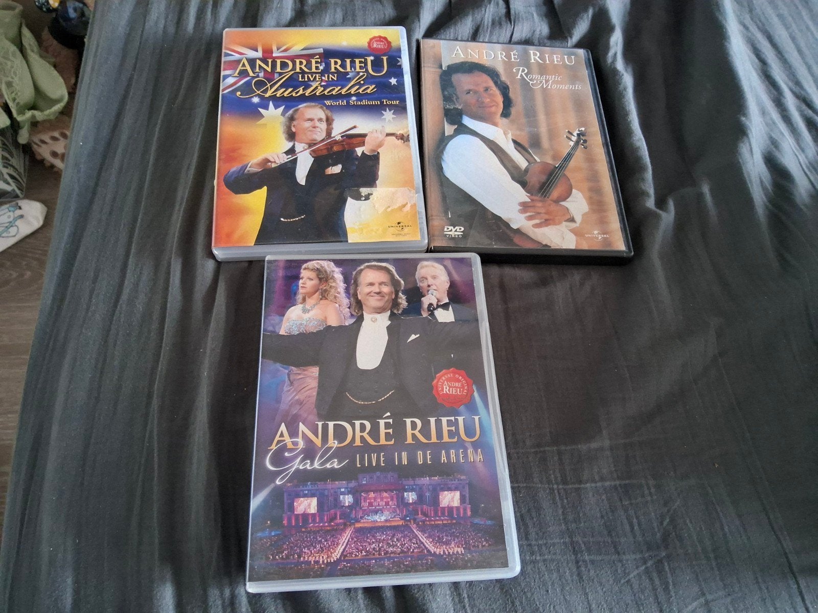 3 dvd van andre rieu, Alle leeftijden, Ophalen of Verzenden, Zo goed als nieuw, Concert