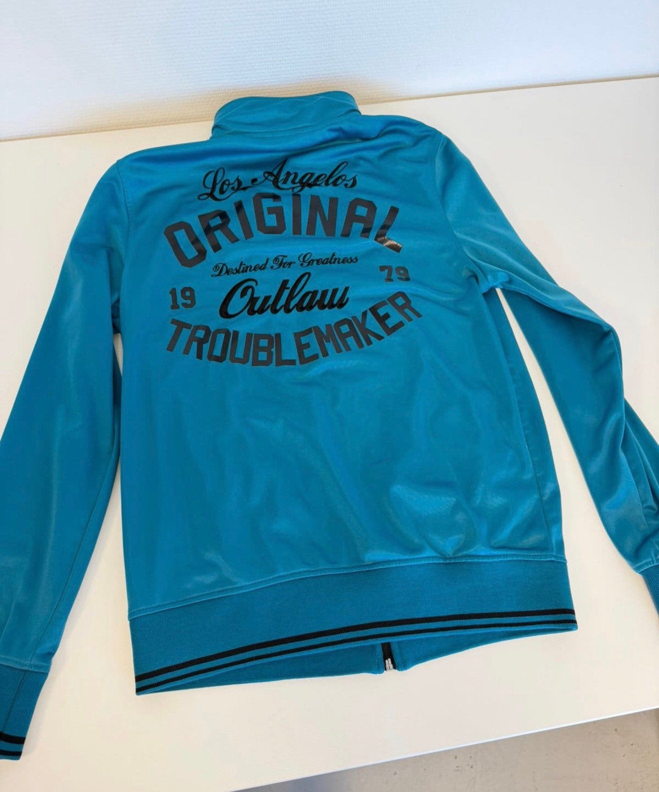 CoolCat Heren Trainingsjack Vest Blauw Turquoise M jack blue, Kleding | Heren, M, Ophalen of Verzenden, Zo goed als nieuw, M