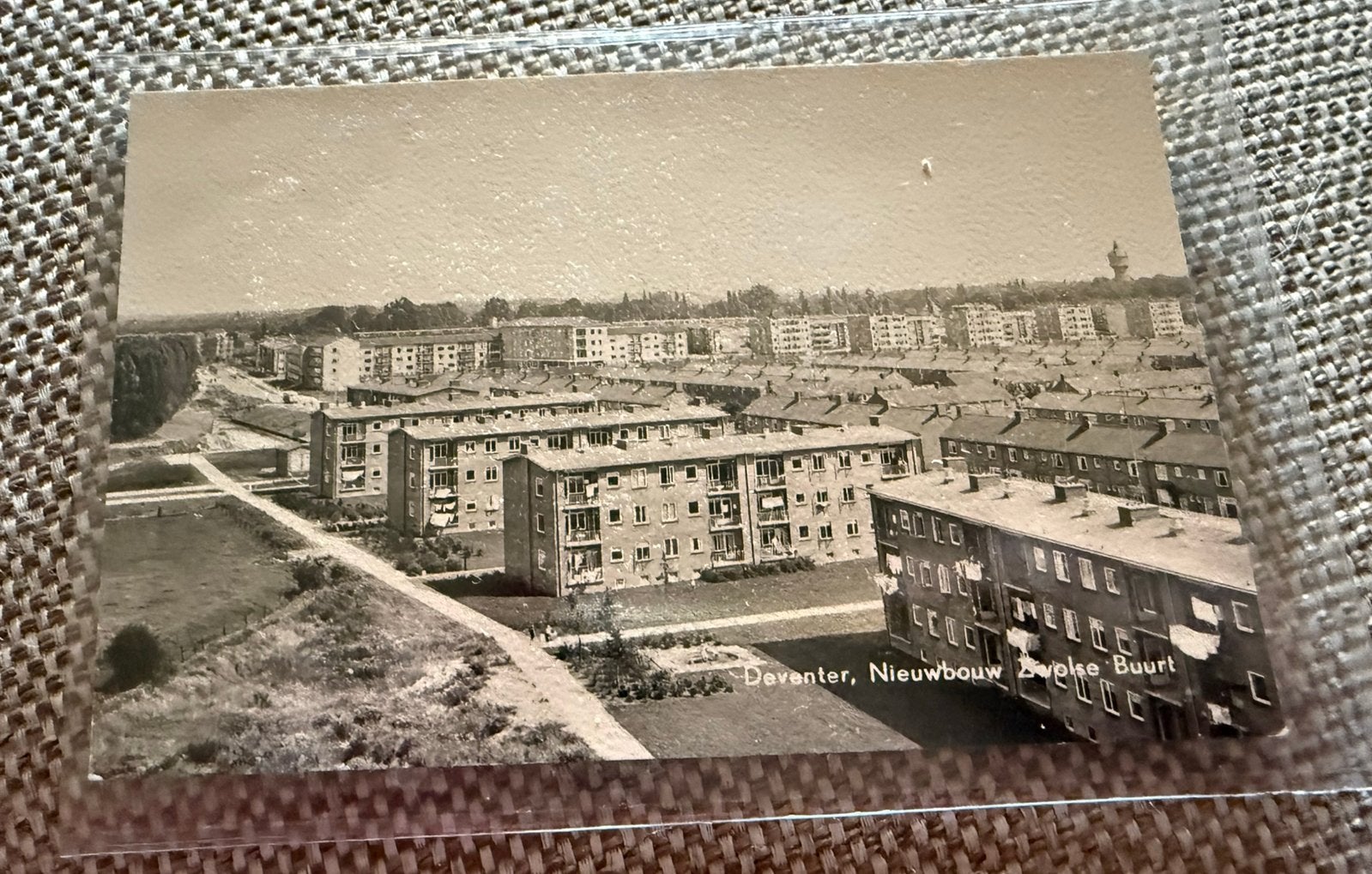 Deventer Nieuwbouw Zwolse Buurt oude fotokaart – echte foto, Ophalen of Verzenden, Overijssel