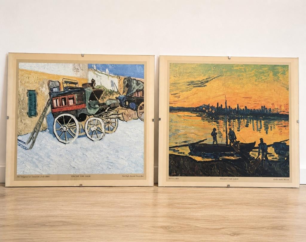Set van 2 Van Gogh reproducties, Verzenden
