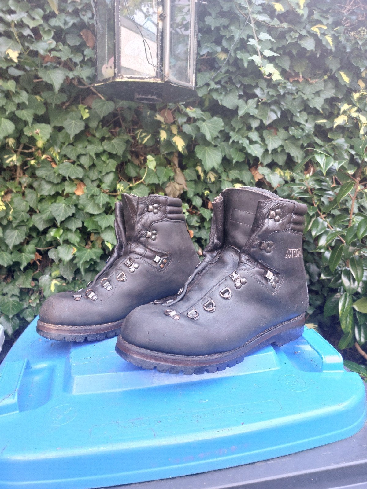 Meindl Wandelschoenen Maat 44 Donkerbruin - Gebruikt, Ophalen of Verzenden, Gebruikt, Schoenen