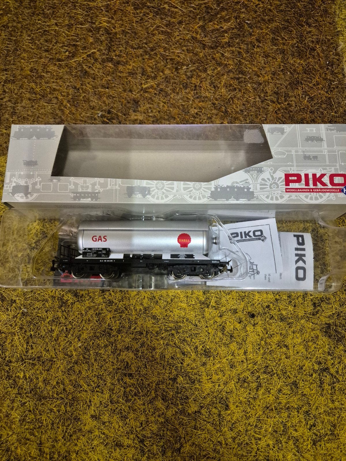 Piko 54527 NS SHELL Druckgasskesselwagen H0, Hobby en Vrije tijd, NS, Nieuw, Wagon, Piko