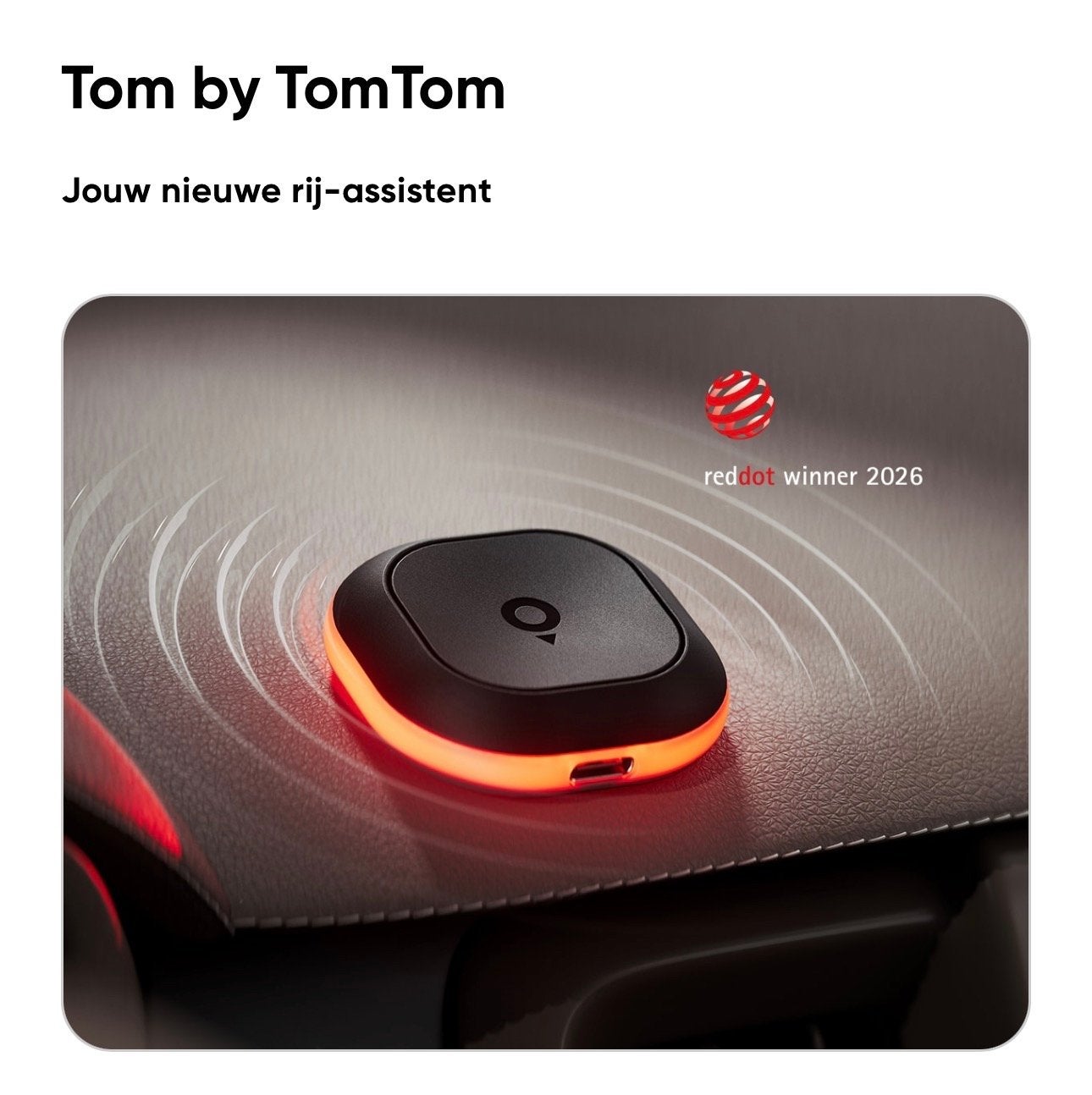 Tom by TomTom: Jouw nieuwe rij-assistent, Auto diversen, Ophalen of Verzenden, Zo goed als nieuw