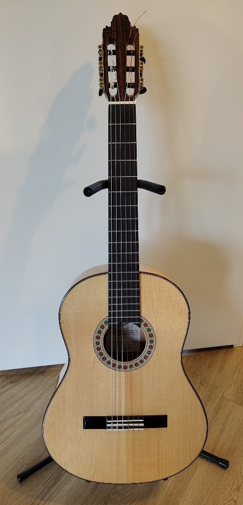 Flamenco gitaar Valeriano Bernal, Ophalen, Zo goed als nieuw, Klassieke of Spaanse gitaar, Met koffer