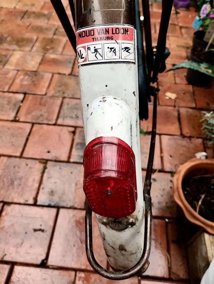 Gazelle 1979 SA3v trommelrem achterwiel "28, Gebruikt, Staal, Oldtimerfiets, Gazelle Impala
