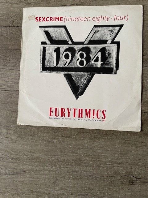 MAXI Eurythmics - Sexcrime - 1984, Ophalen of Verzenden, Gebruikt, 12 inch