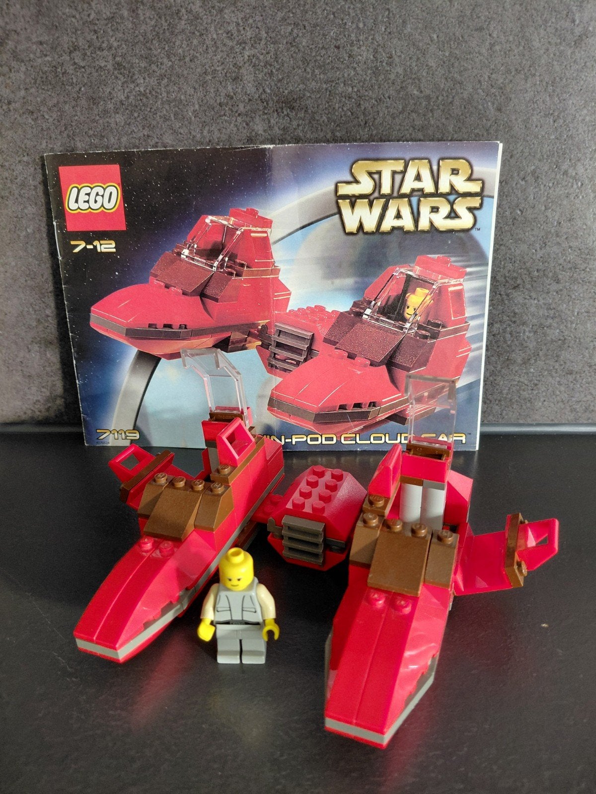 Lego Starwars Sets 7119, 7124, Ophalen, Zo goed als nieuw, Actiefiguurtje