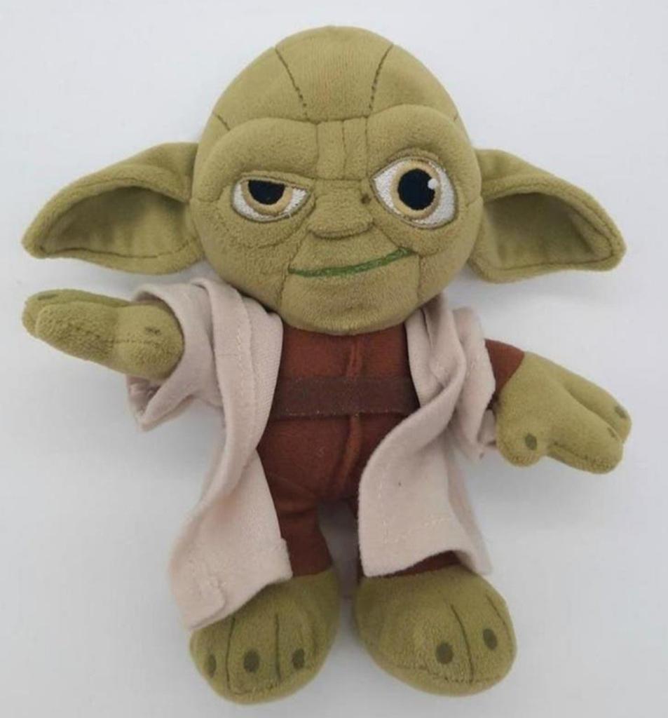 Star Wars Yoda knuffeltje ca. 18cm, Ophalen of Verzenden, Zo goed als nieuw, Actiefiguurtje