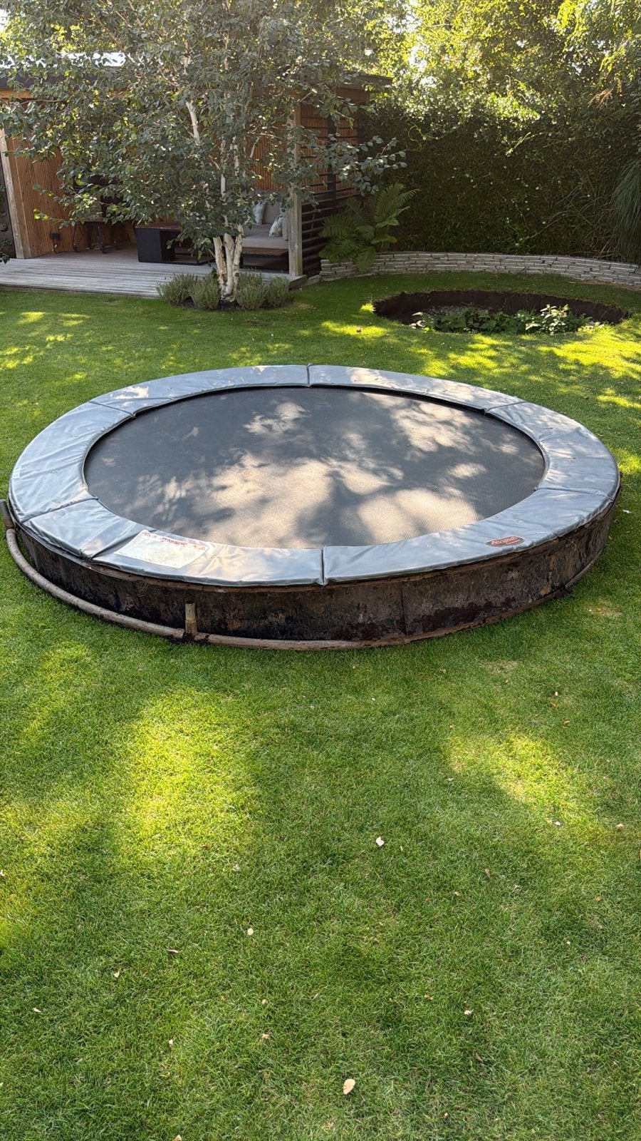 Avyna Pro-Line Flatlevel trampoline 305cm Air X-TREAM-MAX, Ophalen, Gebruikt